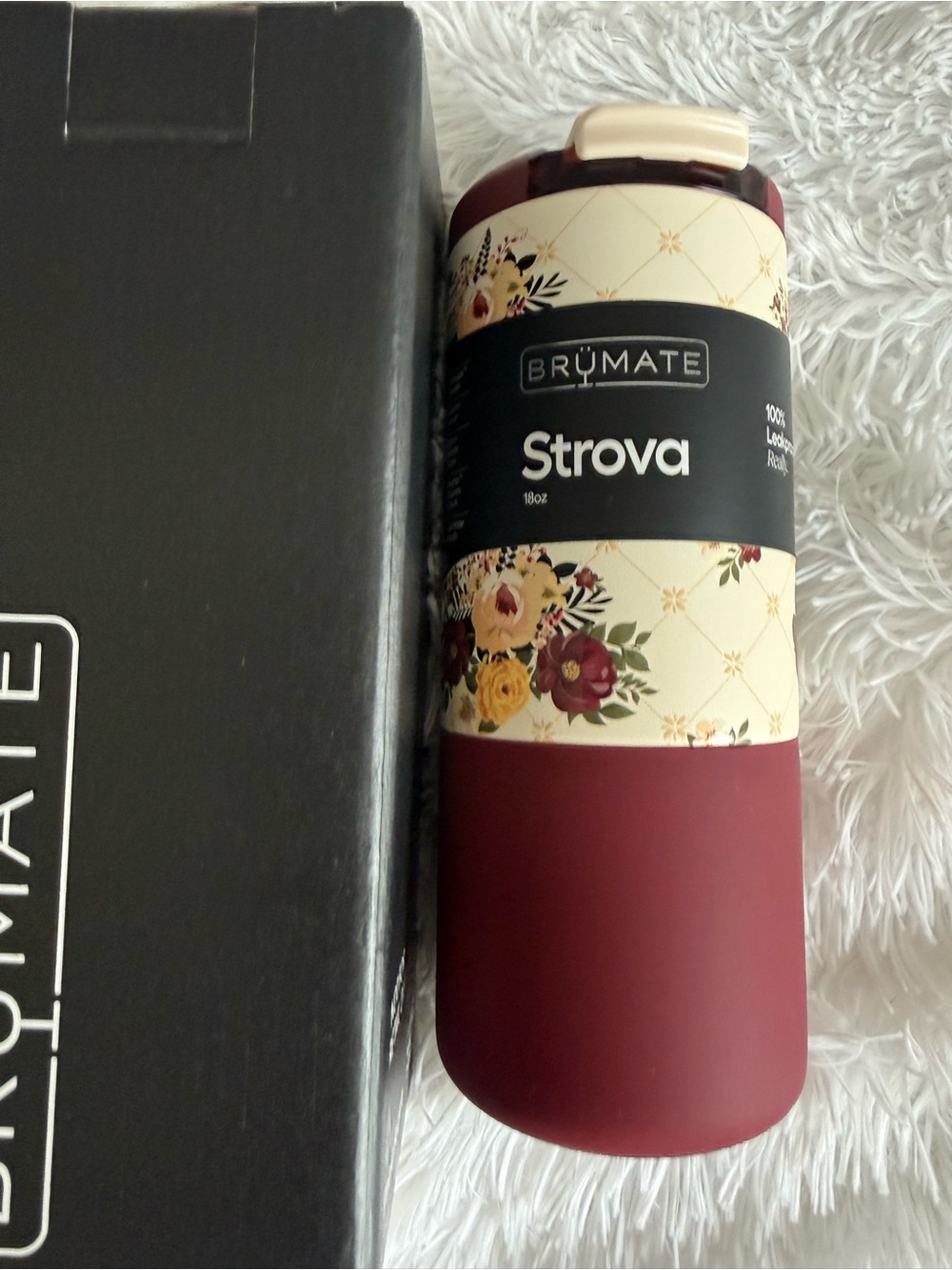BrüMate Strova quilted floral - Burgundy Floral